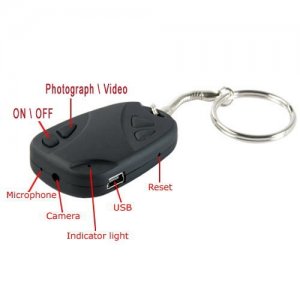 4GB Keychain Car Remote Digital Video Recorder Spy Camera